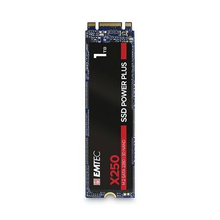 Emtec X250 Power Plus Internal Solid State Drive, 1 TB, SATA III ECSSD1TX250